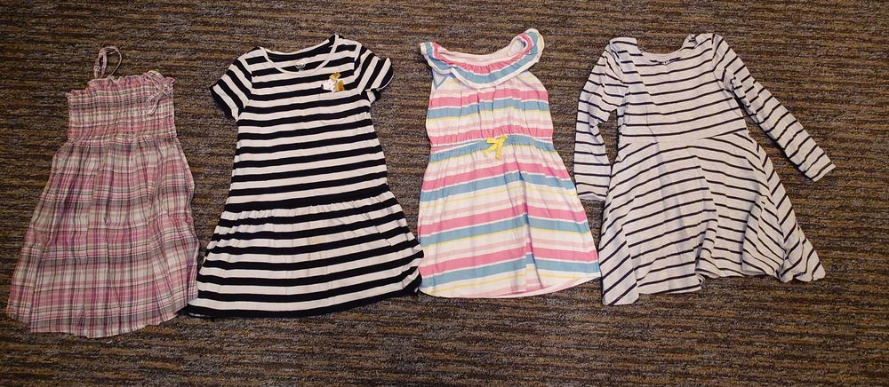 4 x sukienka 110/116