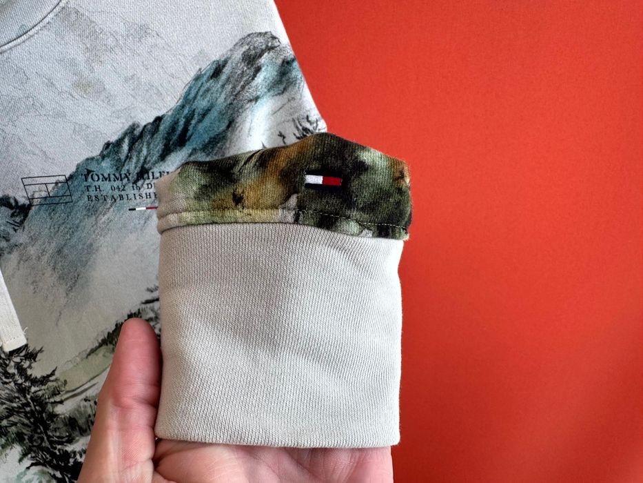 Tommy Hilfiger чоловіча кофта з капюшоном худі толстовка розмір L