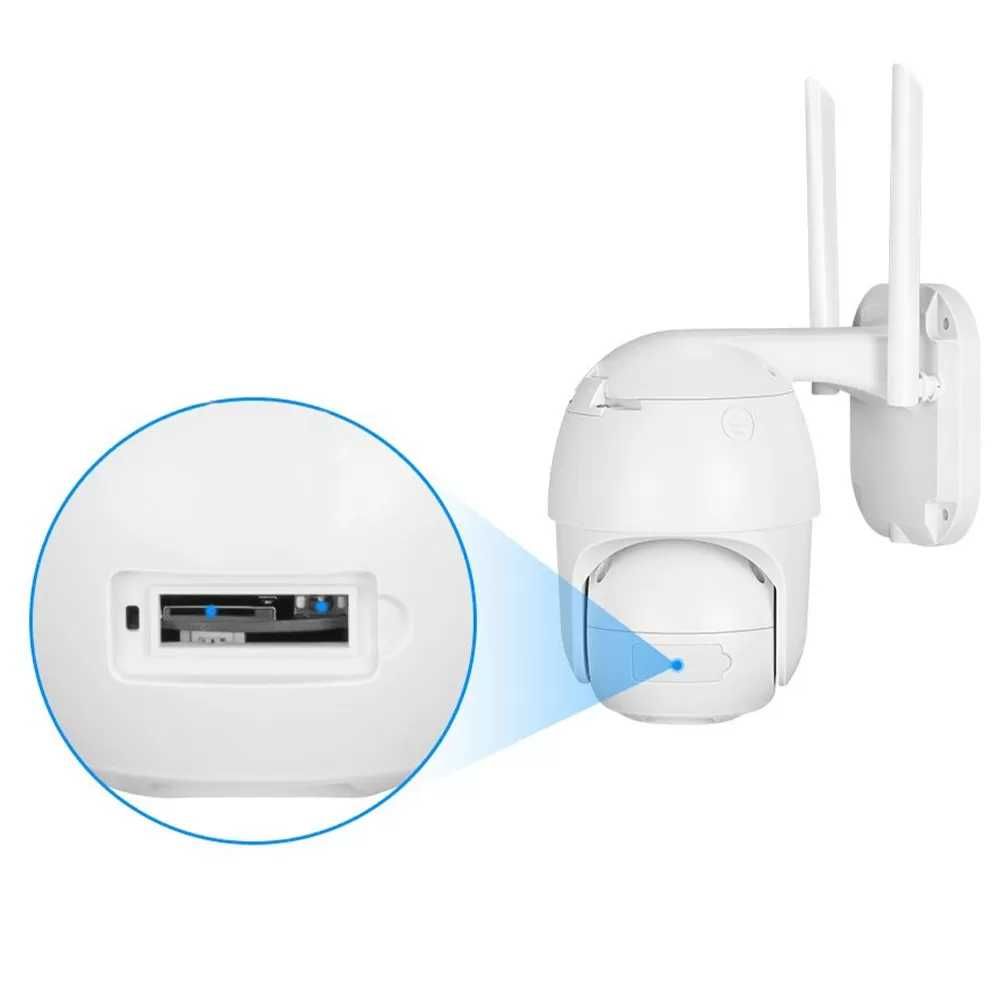 Поворотна IP камера відеоспостереження з WiFi, 2mp, CAMERA CAM 6