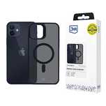 Etui 3mk Smoke MagCase z MagSafe na iPhone 12 / 12 Pro - półprzezroczy