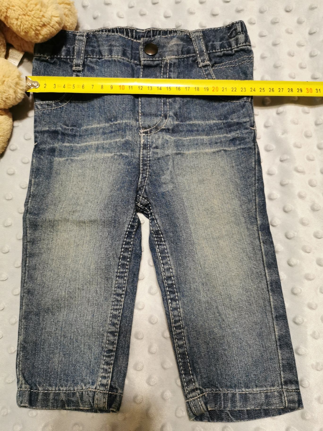 Jeansy F&f 6-9 m-cy