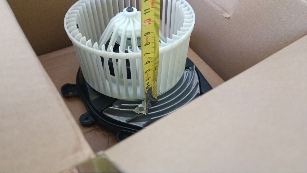 Крыльчатка моторчика печки Skoda Superb 1