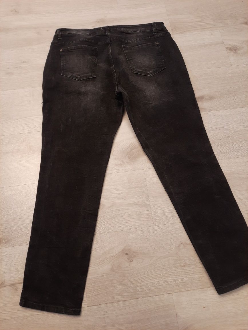 Damskie spodnie jeansowe Rainbow Boyfriend, rozm.46