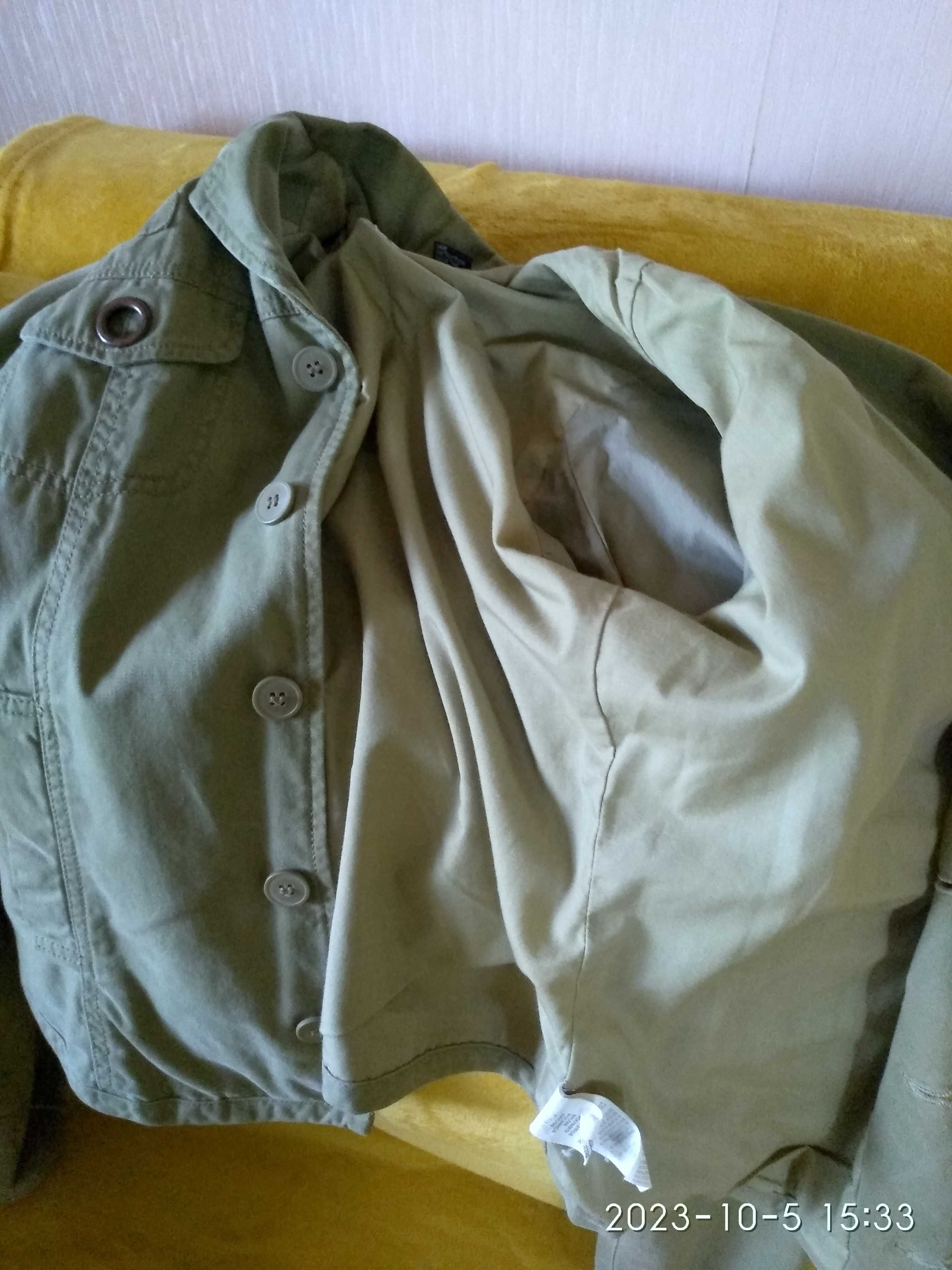 Пиджак, жакет, куртка DIESEL (оригинал) 46р, M оливковый хаки
