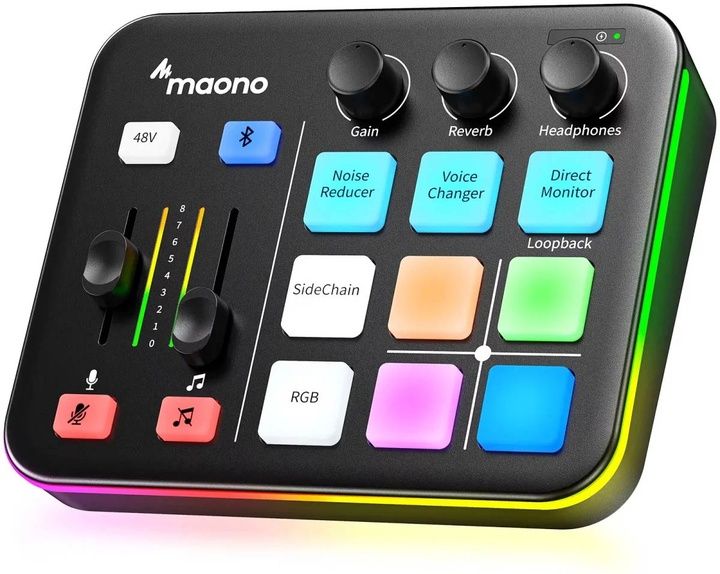 Аудіоінтерфейс Maono G1 Neo + XLR кабель в подарок
