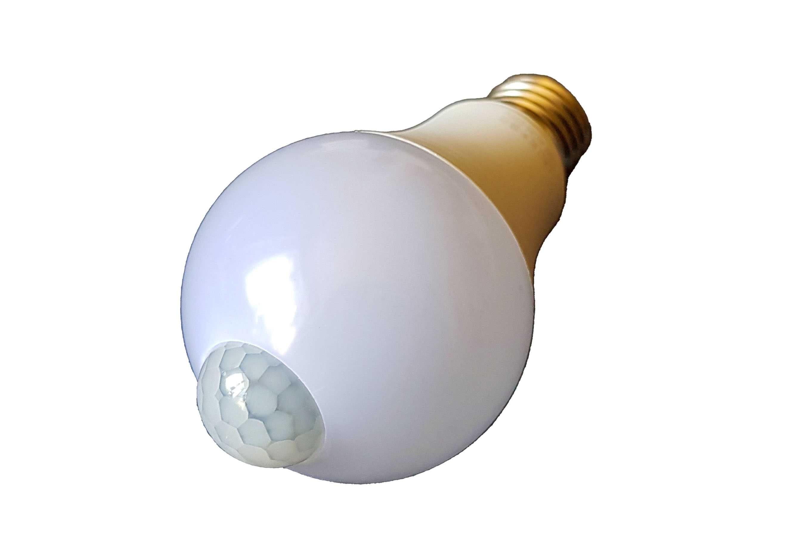 Żarówka LED 12W | PIR - Czujnik Ruchu