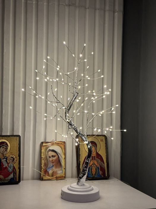 Світлодіодне декоративне деревце лед нічник