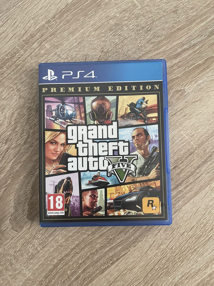 GTA 5 + mapa PS4 polska wersja