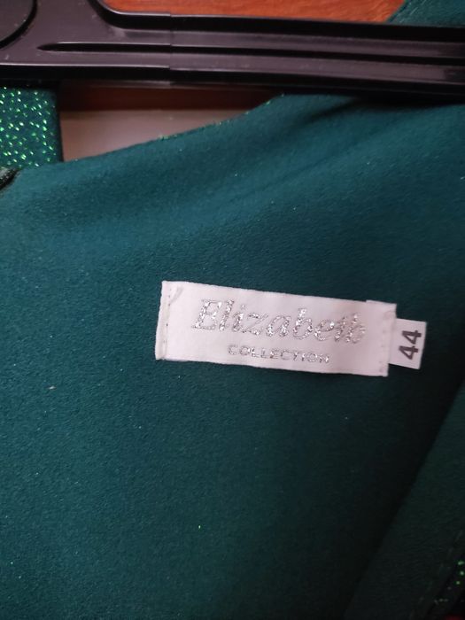 Sukienka maxi butelkowa zieleń