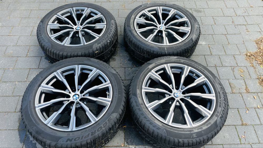 Koła felgi BMW X5 g05 X6 g06 20 cali opony Pirelli