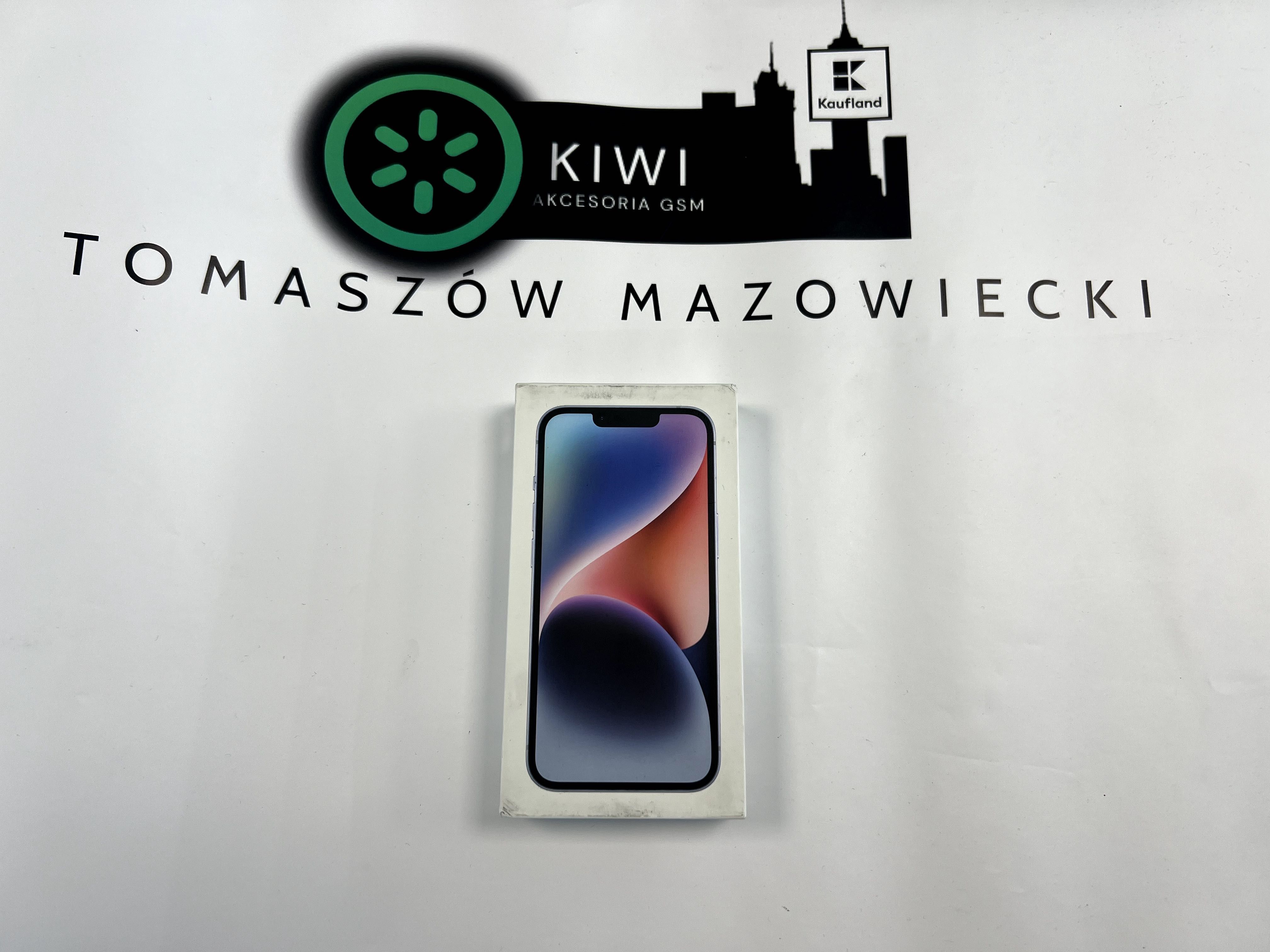 IPHONE 14 128GB BLUE KIWI GSM Sklep Tomaszów Maz. cena: 2897 zł