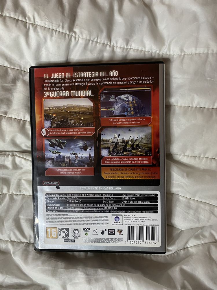 Jogo ENDWAR PC -  Tom Clancy's