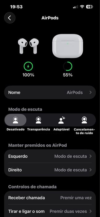 Air Pods 4 (3 unidades disponiveis)