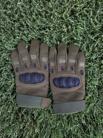Тактические перчатки, размер L. Тактичні рукавиці - Olive військові