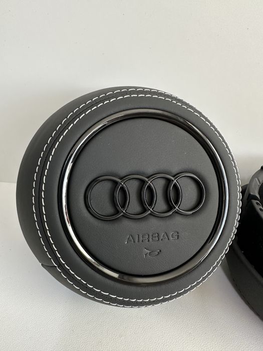 Кришка airbag руля audi a3 a4 a5 b9 подушки керма ауди кожа 62725230