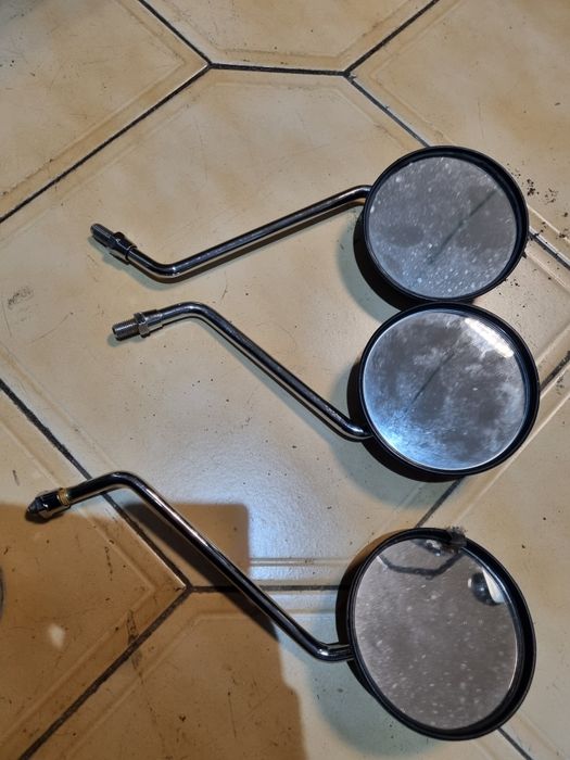 Espelhos de mota origem