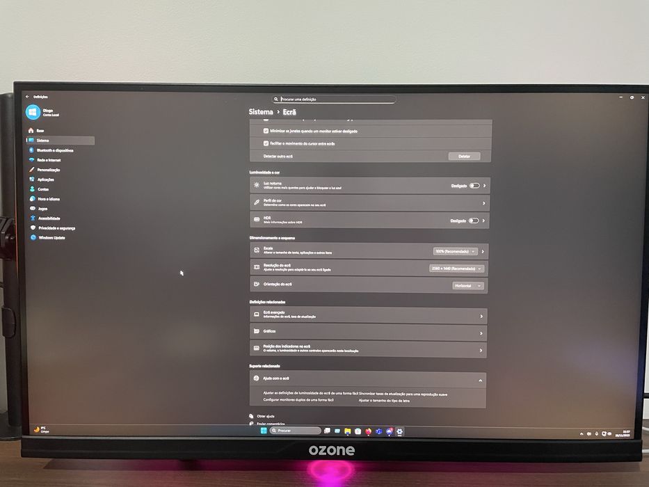 Monitor Gaming DSP27 IPS 27" 2K QHD 144hz