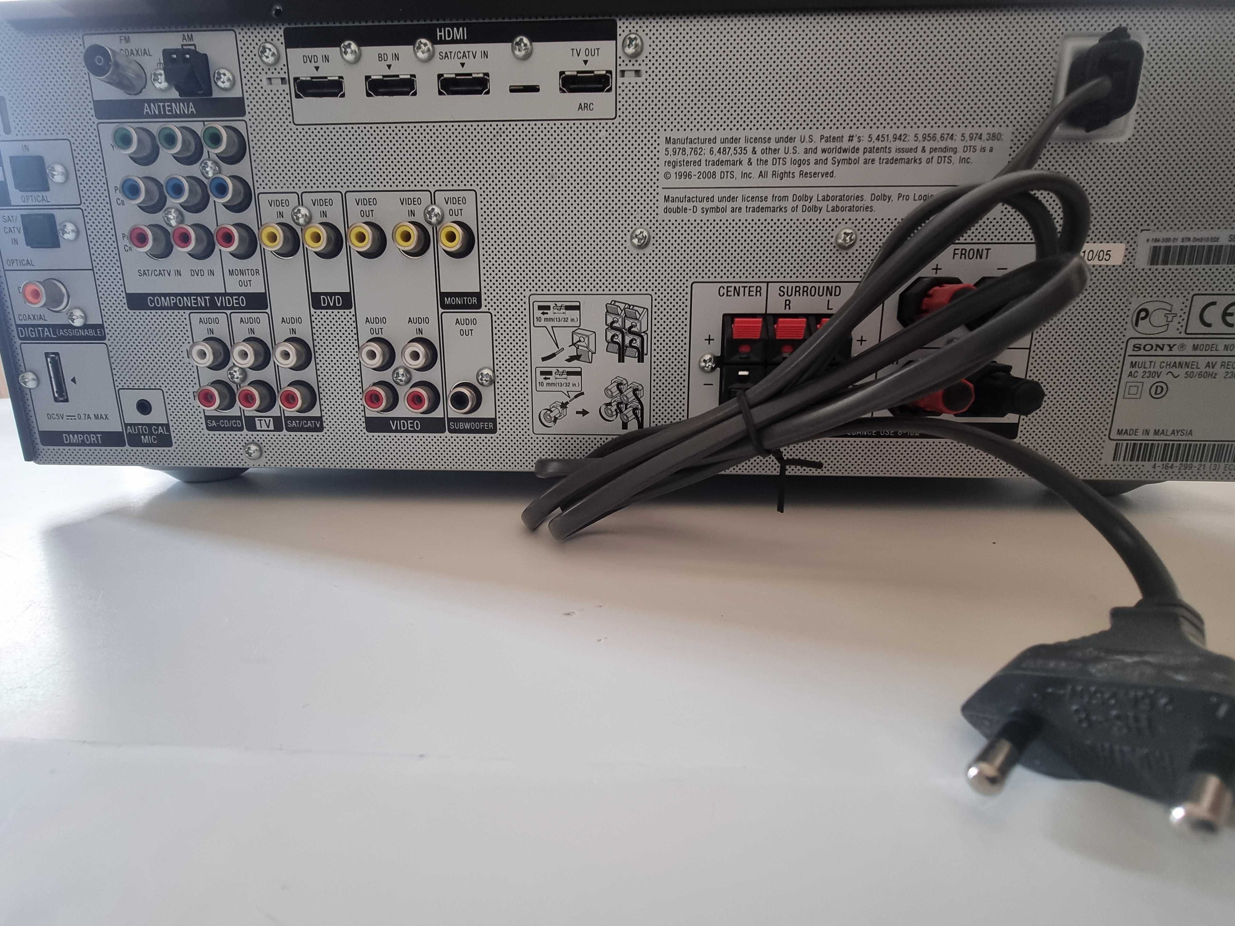 Amplificador Receiver Av Sony STR-DH510 5.1