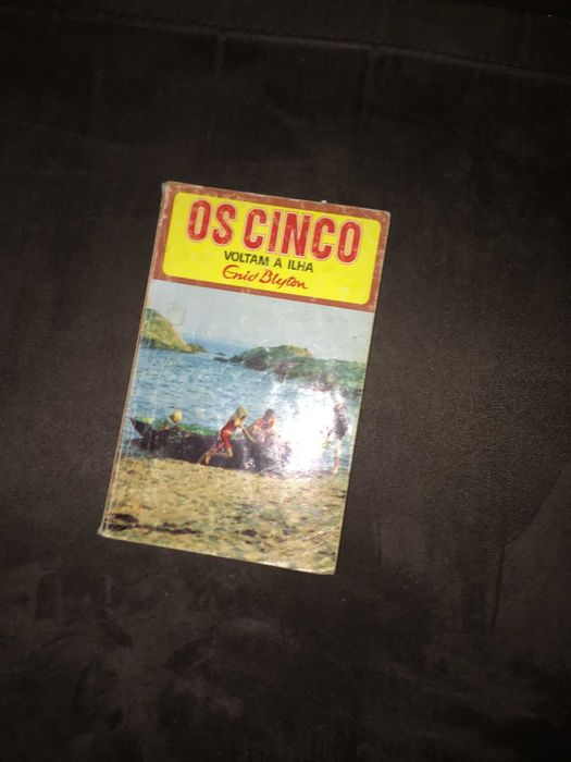 livro os cinco voltam a ilha
