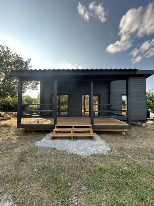 Каркасний будинок, Виготовлення модульних, каркасних будинків бань