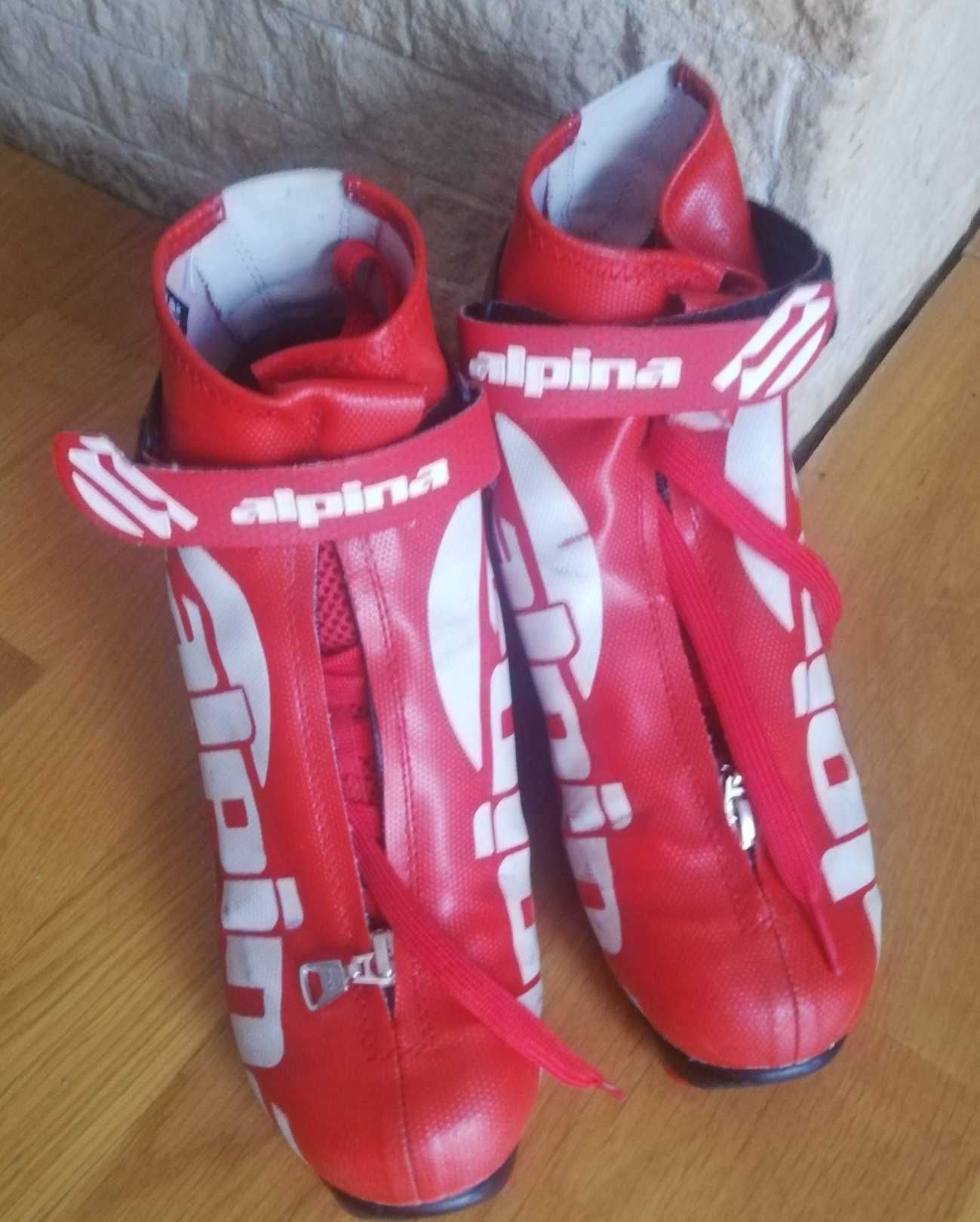 Buty NNN biegówki do nart biegowych ALPINA RCO RACING JR 37