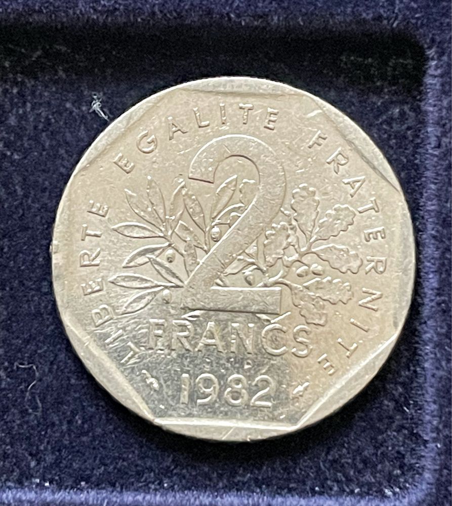 2 Franki, Francja 1982r.