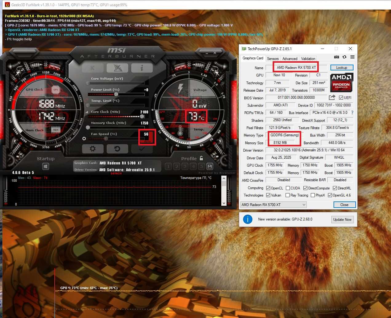 Ігровий ПК Ryzen 5 5500 RX 5700 XT 8GB 6|12 Ядер 32 DDR4 M.2 512