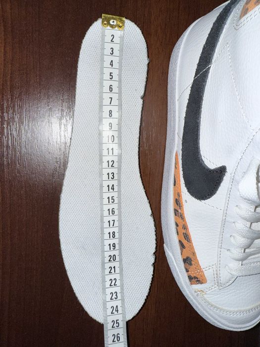 Шкіряні кеди, кросівки nike blazer mid 77 оригінал, р-р 38 уст 24,5 см