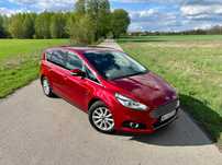 Ford S-Max Ford S-Max 2.0TDCI 180KM Piękny bordowy kolor Bogate wyposażenie!