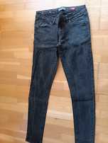 Spodnie jeansy skinny slim czarne