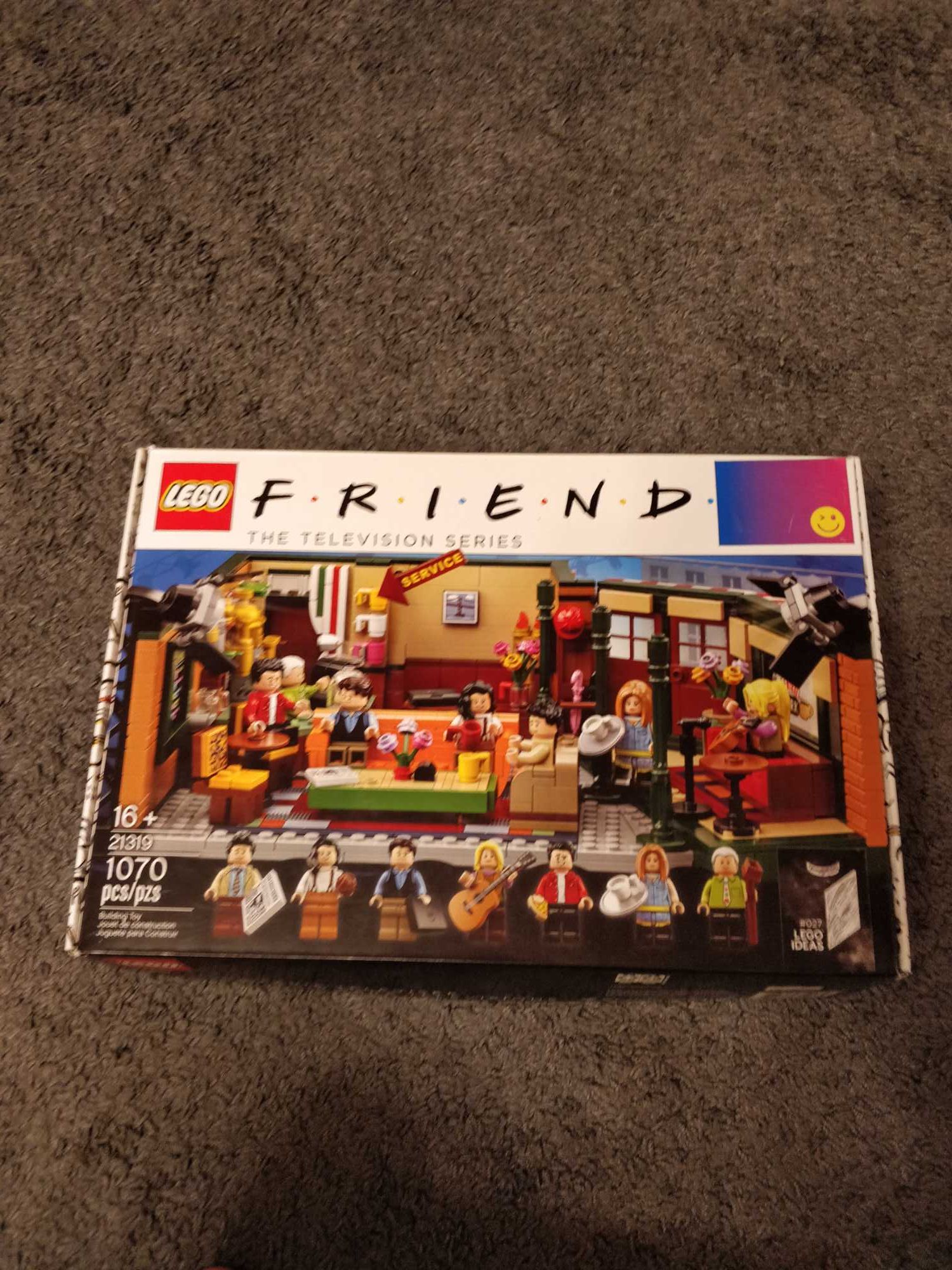 Lego Ideas 21319 Central Perk F.R.I.E.N.D.S  (всё расфасовано)