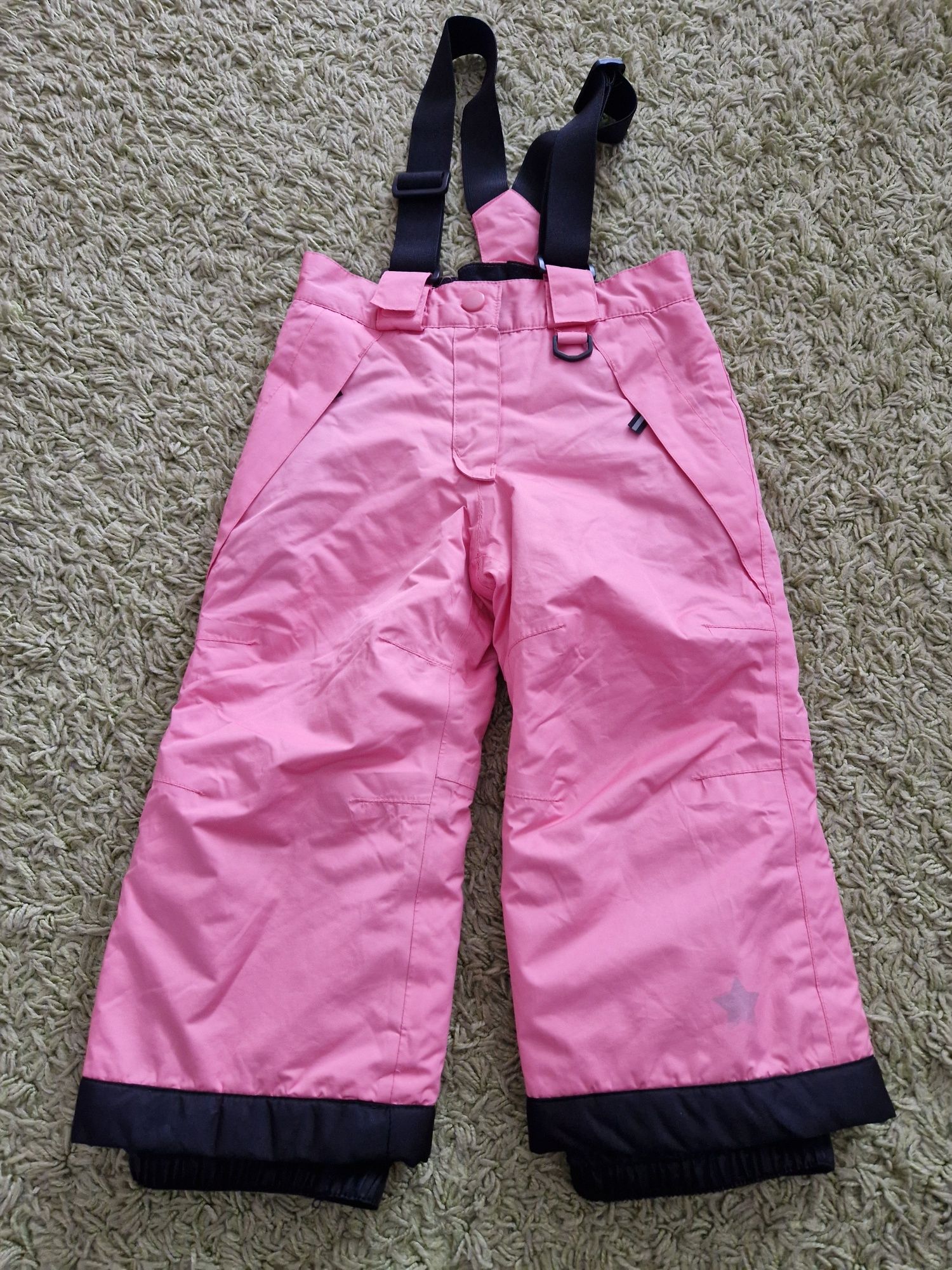 Spodnie zimowe Lupilu r.86/92 rozowe.