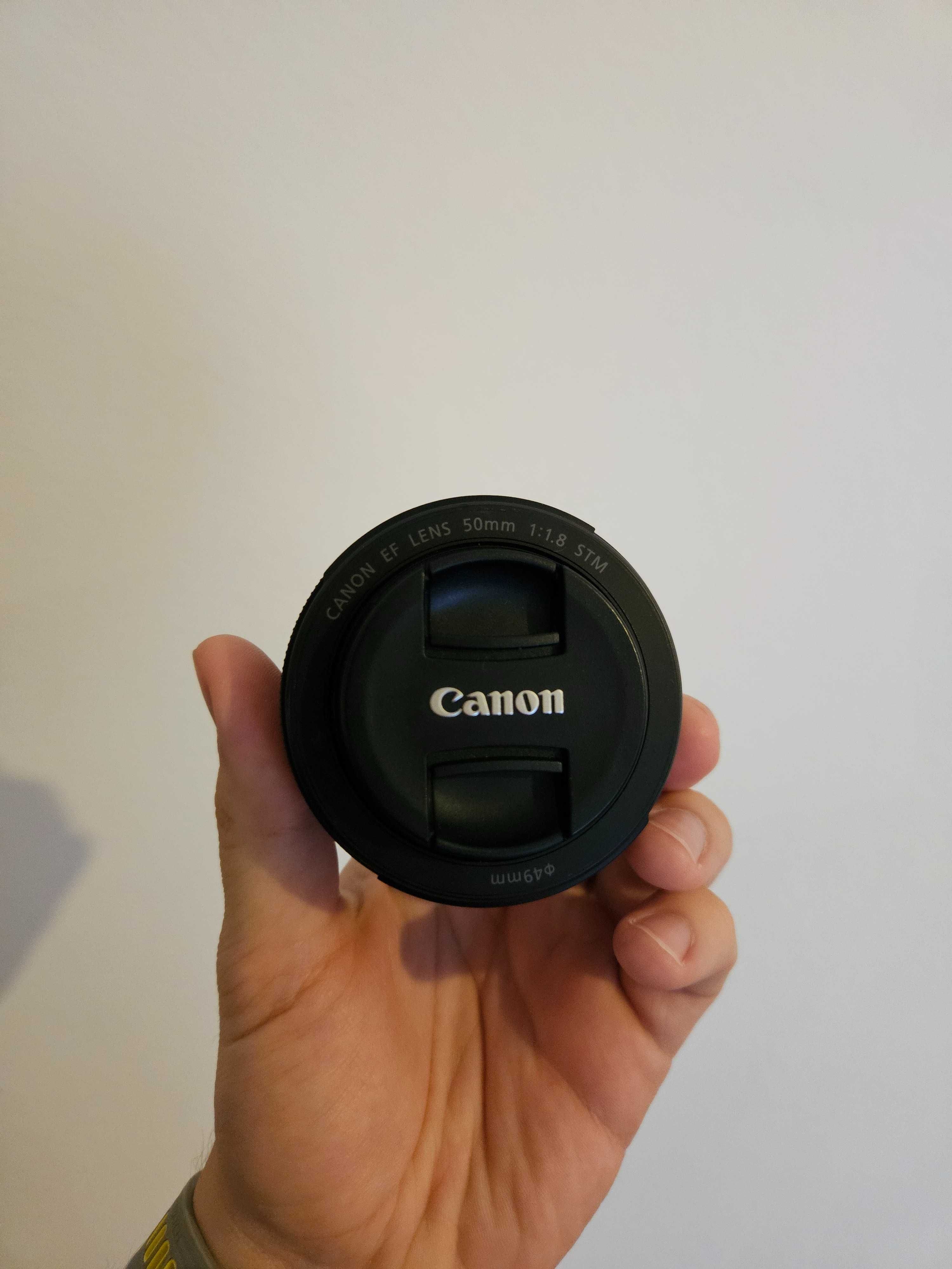 Objetiva Canon 50mm f/1.8 STM
