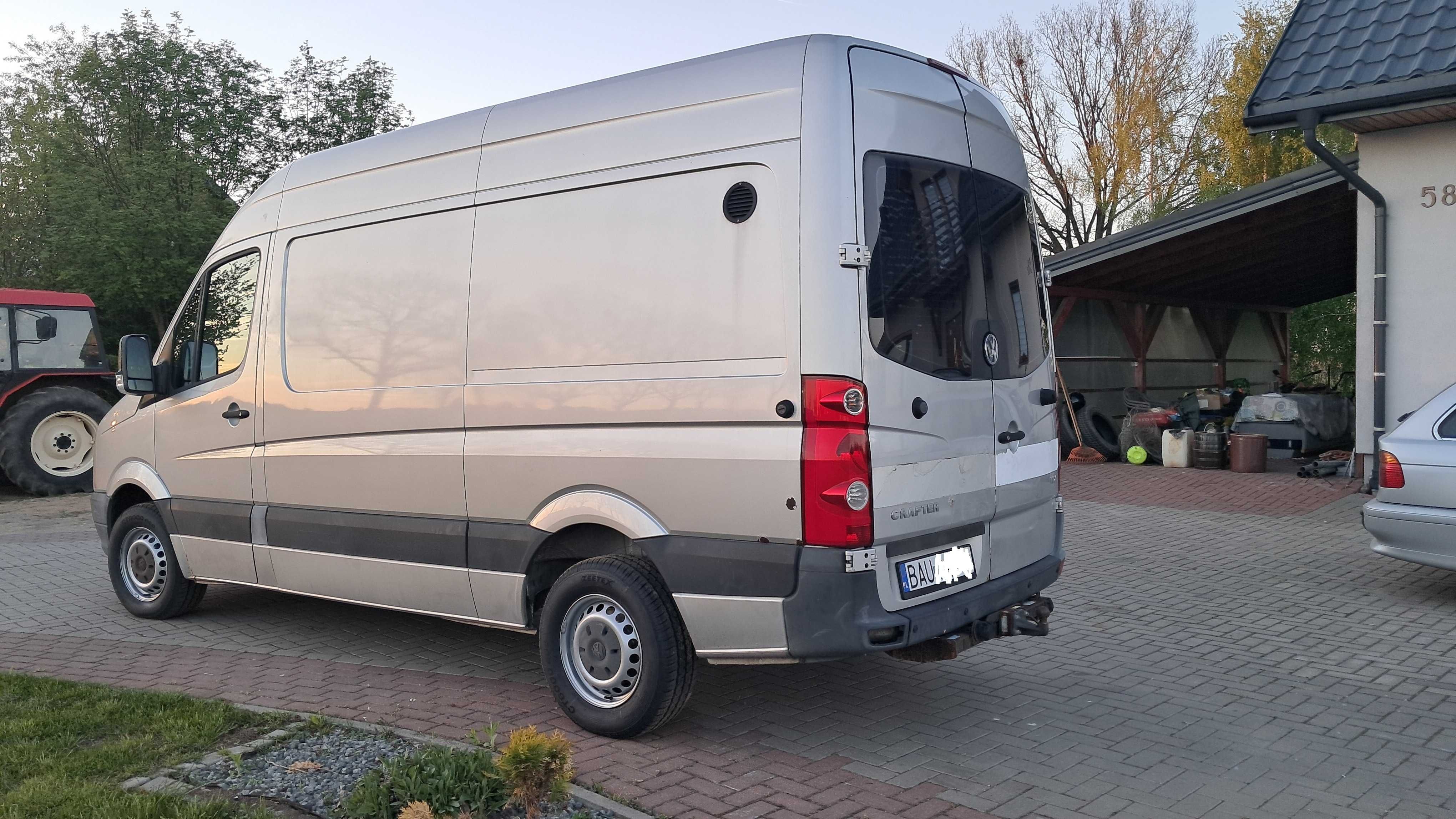 Vw Crafter 2.5 diesel, 2008 Doinwestowany TYLKO 212 tyś KM