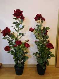 Duża sztuczna róża 95 cm