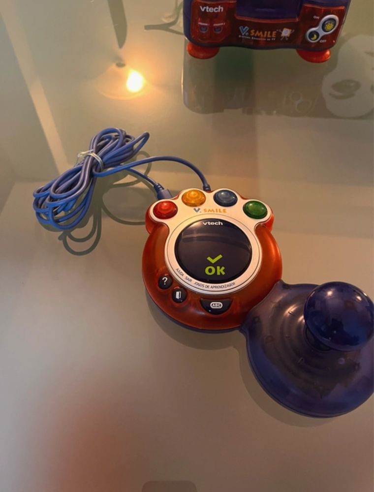Consola V.Smile VTech + 3 Jogos Originais