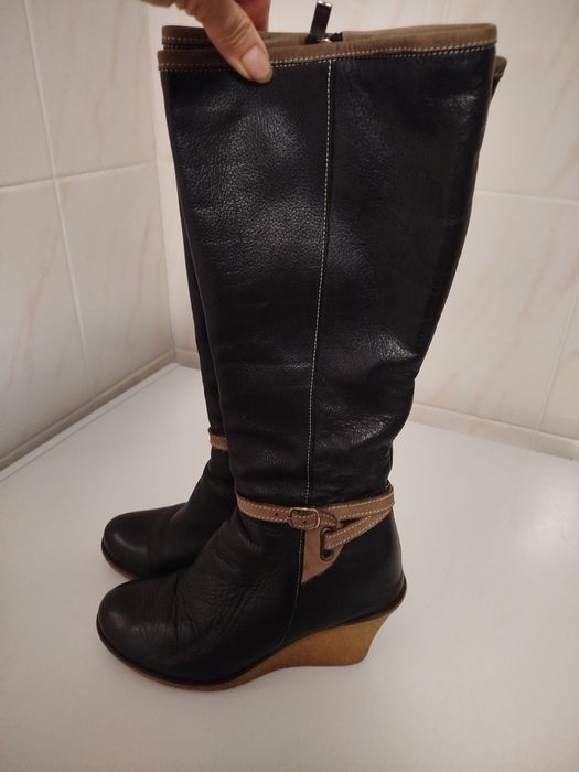 Сапожки шкіряні 38 розмір