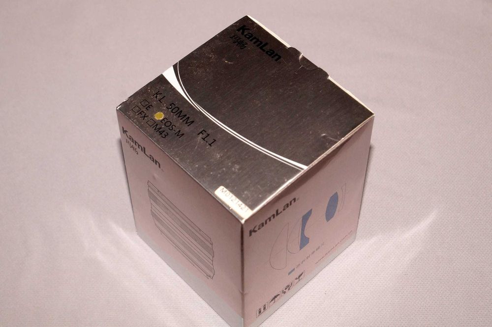 Kamlan 50mm f/1.1 для Canon EF-M