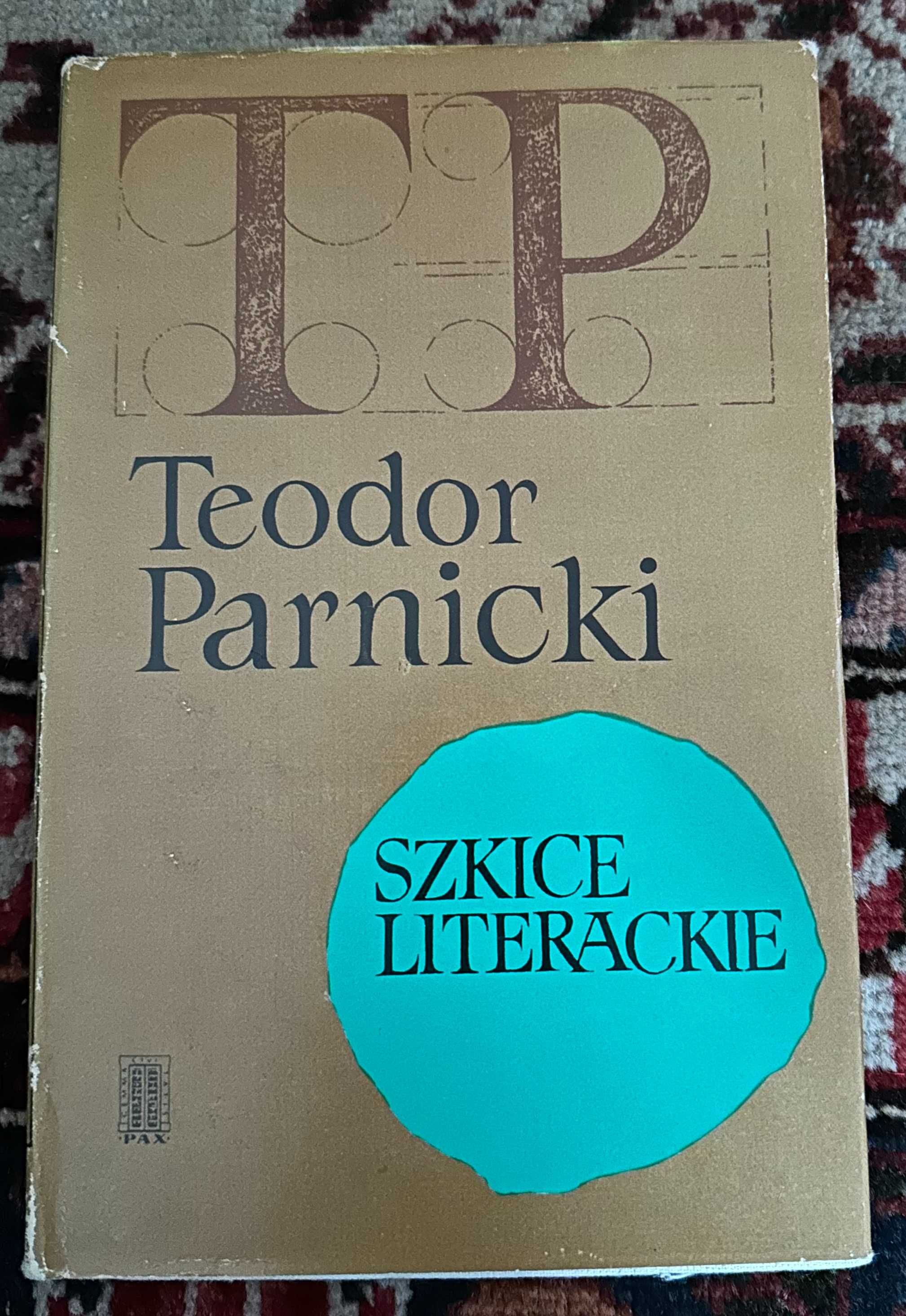 Teodor Parnicki szkice literackie