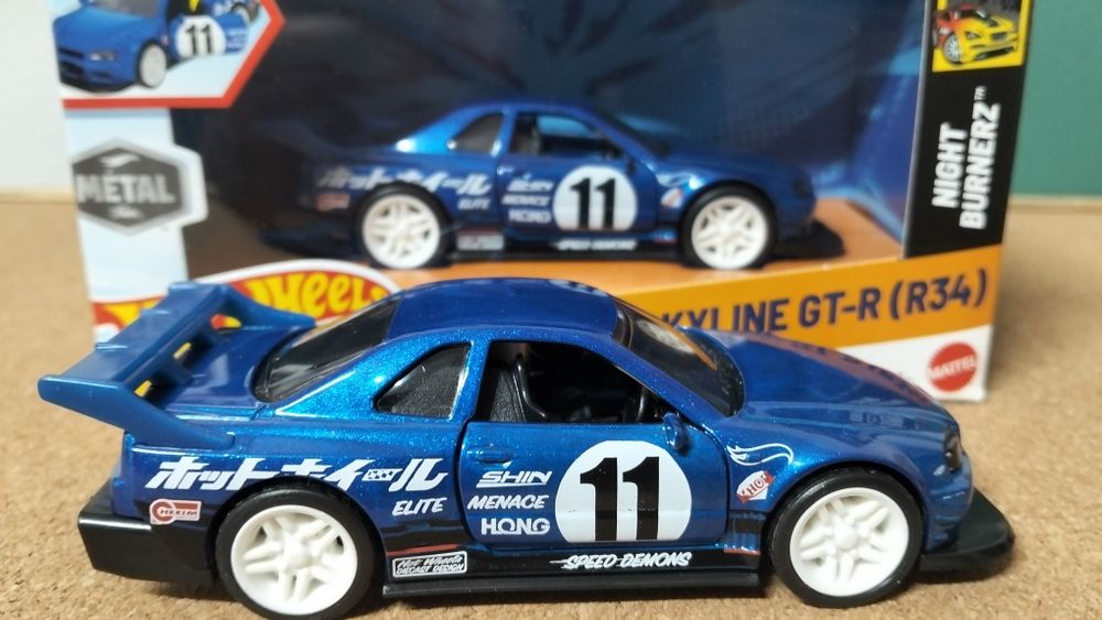 Hot wheels Nissan skyline r34