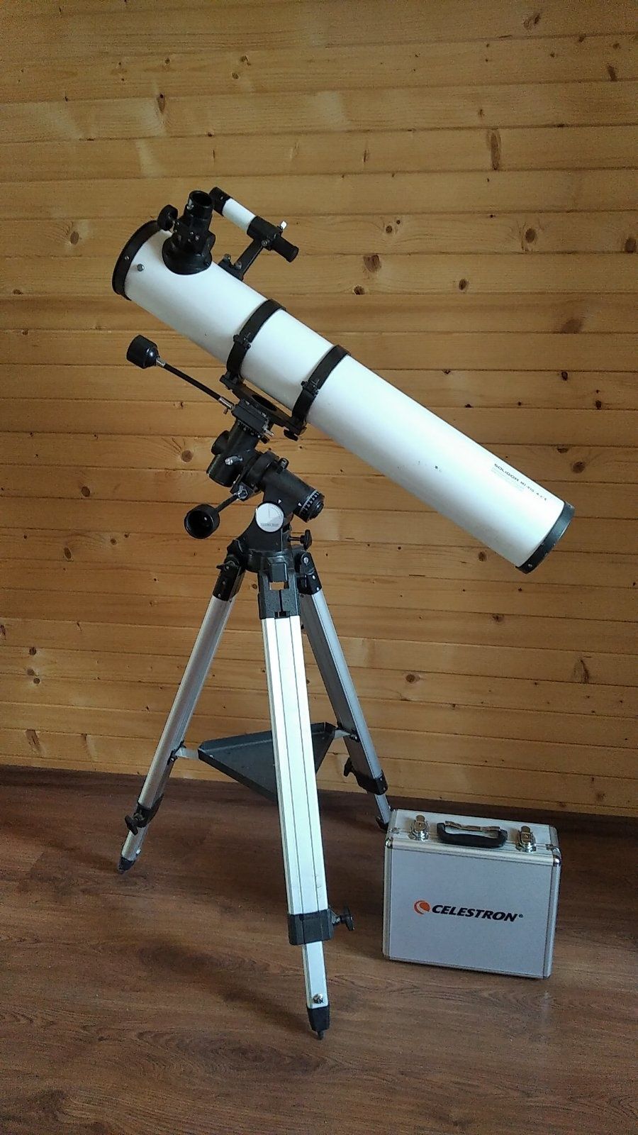 Телескоп з лінзами