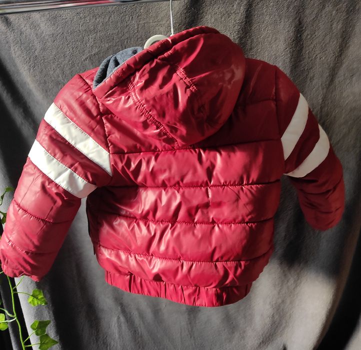 Dwustronna kurtka chłopięca rozmiar 110