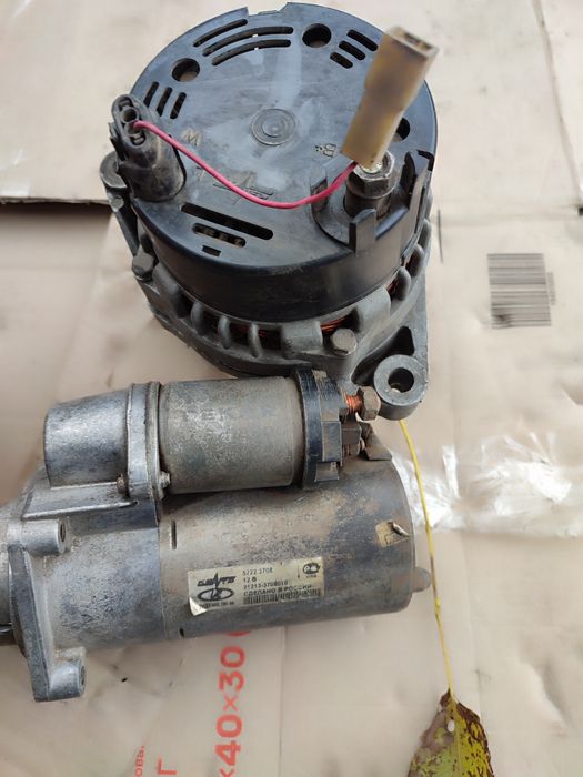 Стартер генератор на Нива Шевроле ВАЗ 2123 Chevrolet Niva