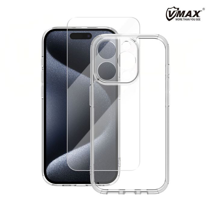 Vmax zestaw nakładka Mag + szkło 2,5D premium do iPhone 16 Plus 6,7"