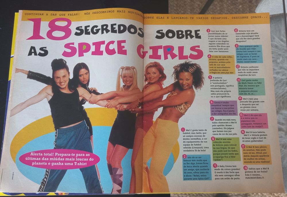 Revista Super Jovem Dezembro anos 90