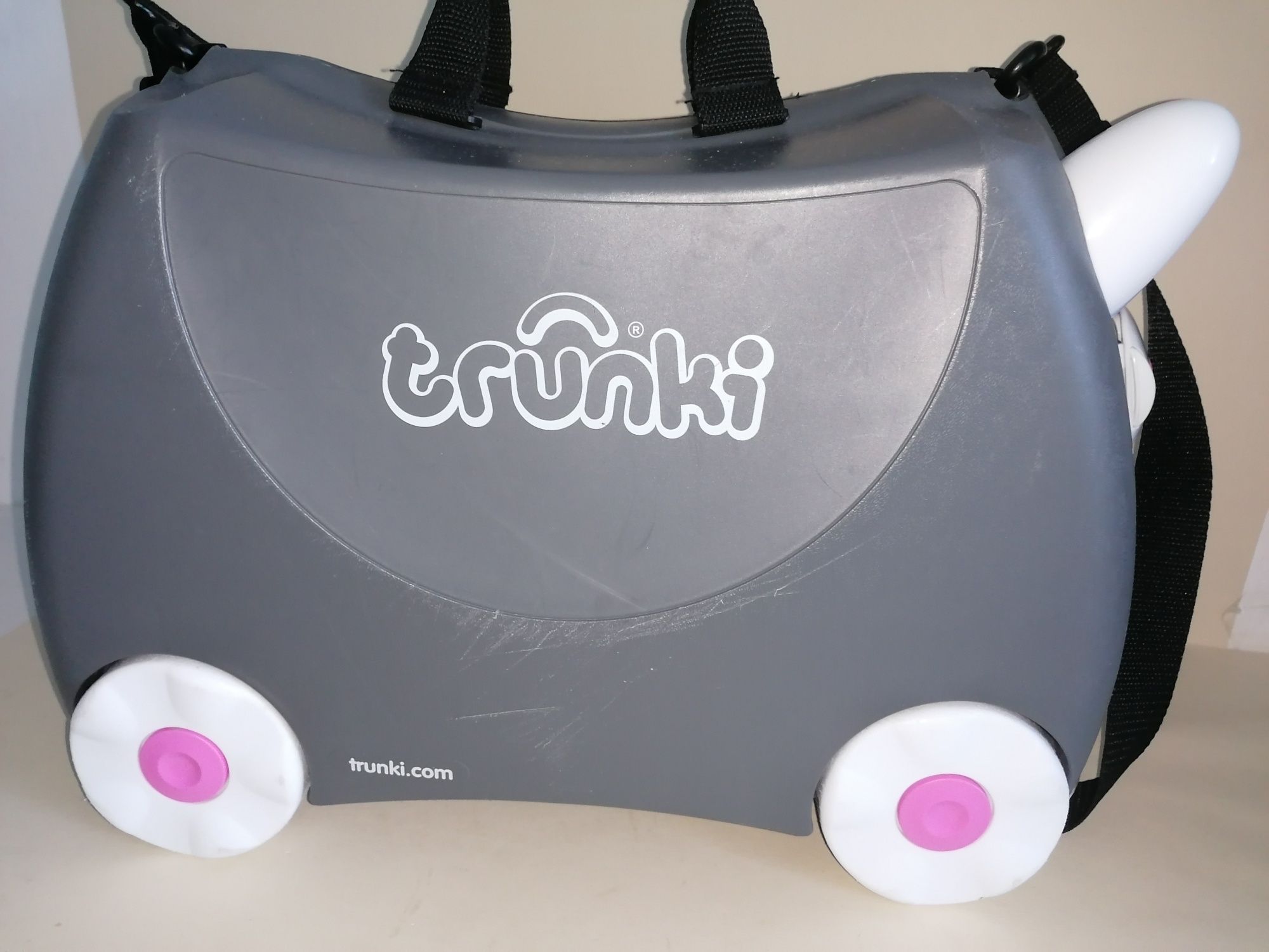 Trunki  Jeżdżąca Walizka Jeździk 3w1 Kotek Benny