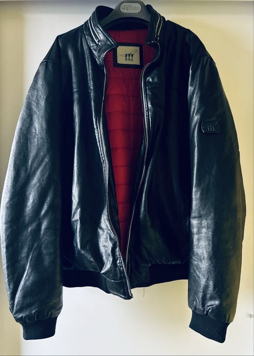 Skórzana kurtka męska XXL – Made in Italy – klasyk z charakterem
