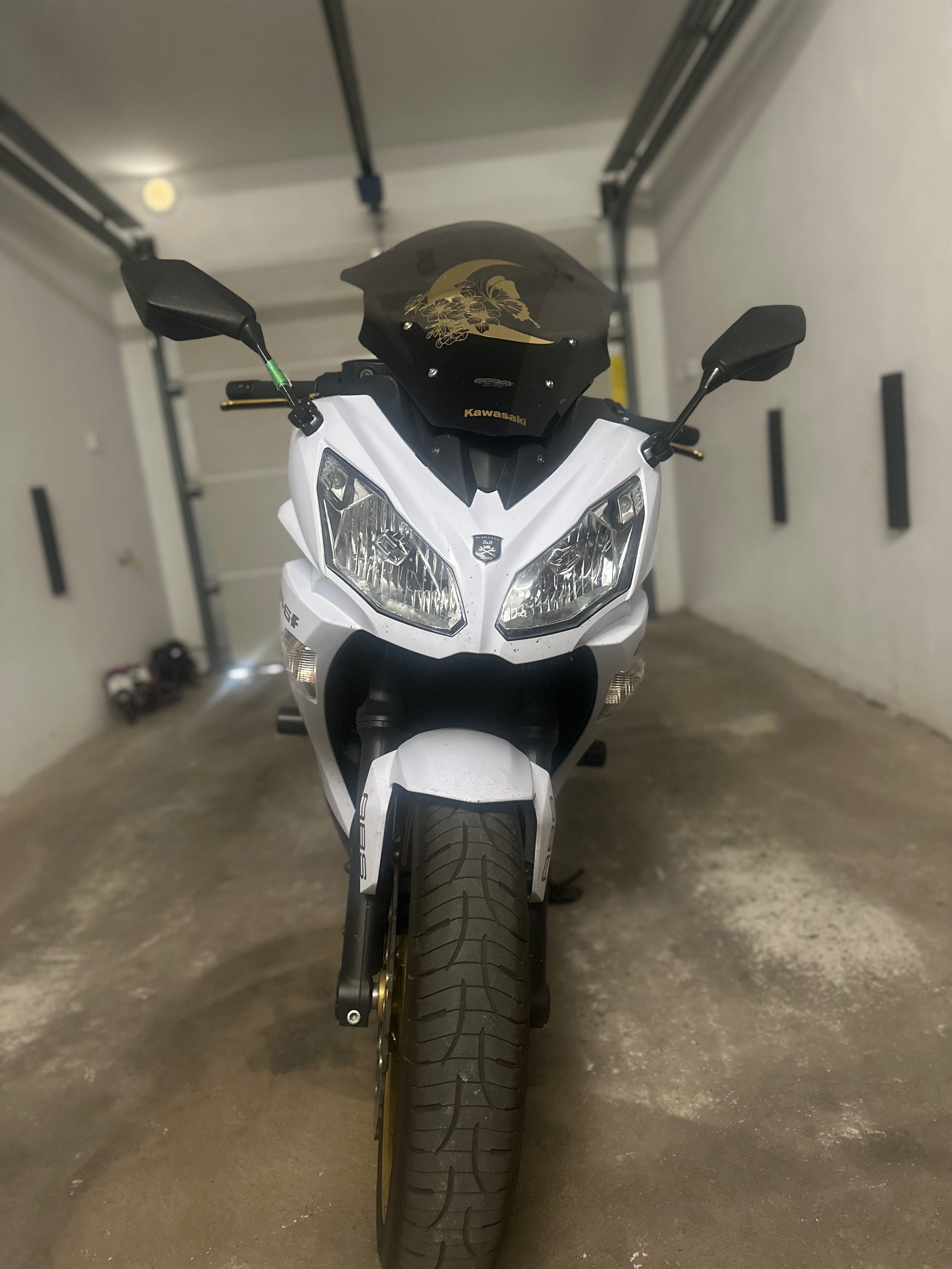 Kawasaki Er6f - od motocyklistki
