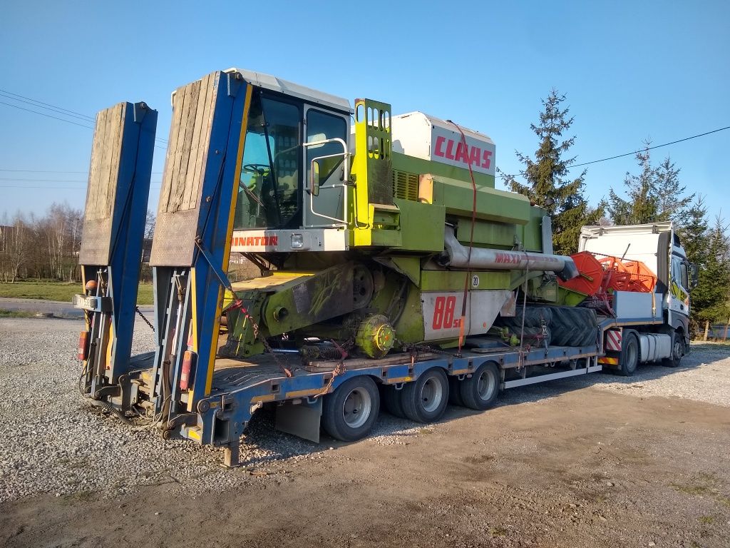 Transport materiałów sypkich patelnia wywrotka wanna wapno kamień żwir