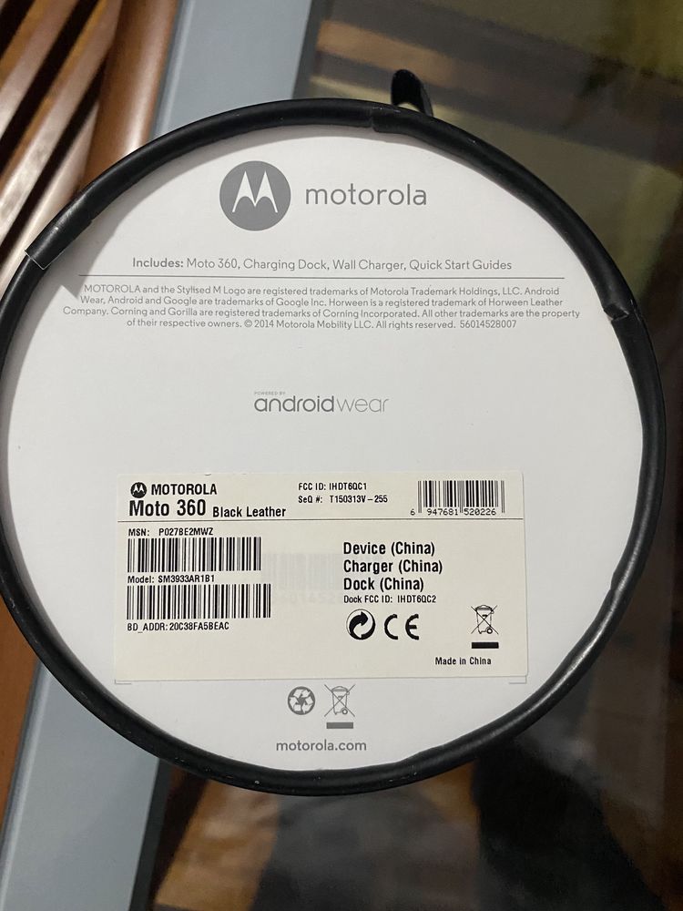 Motorola 360 Smartwatch